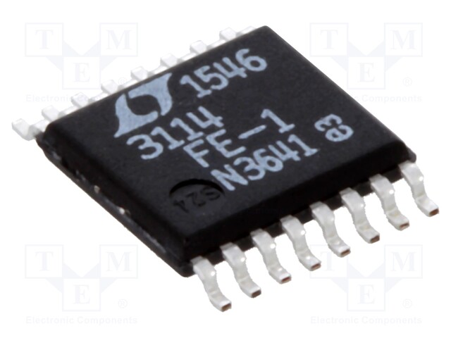 PMIC; DC/DC converter; Uin: 2.2÷40V; Uout: 2.7÷40V; TSSOP16