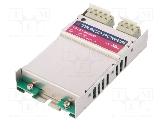 Converter: DC/DC; 20W; Uin: 9÷36V; Uout: 15VDC; Uout2: -15VDC; 330kHz