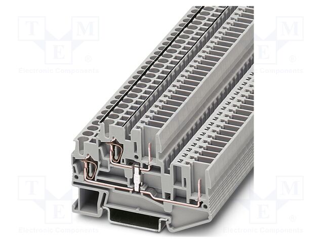 Splice terminal: rail; PA; terminals: 4; W: 5.2mm; H: 71.5mm