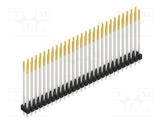 Connector: pin strips; pin header; male; PIN: 56; 2.54mm; THT; 2x28
