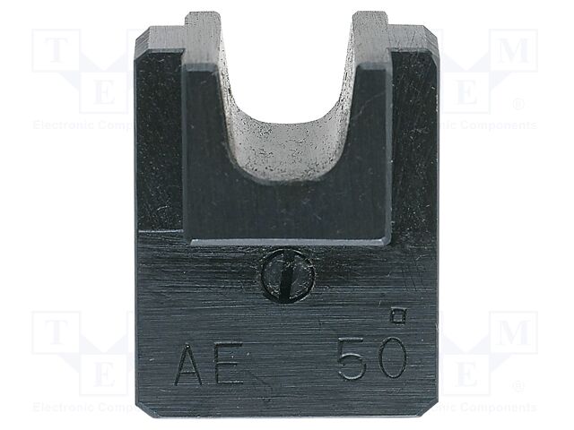 Lower jaw; tubular connectors; 50mm2