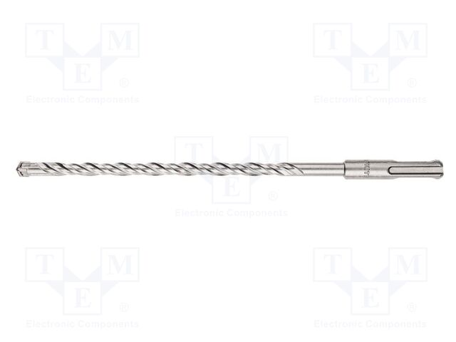Drill bit; for concrete; Ø: 8mm; L: 210mm; SDS-Plus®; QUADRO