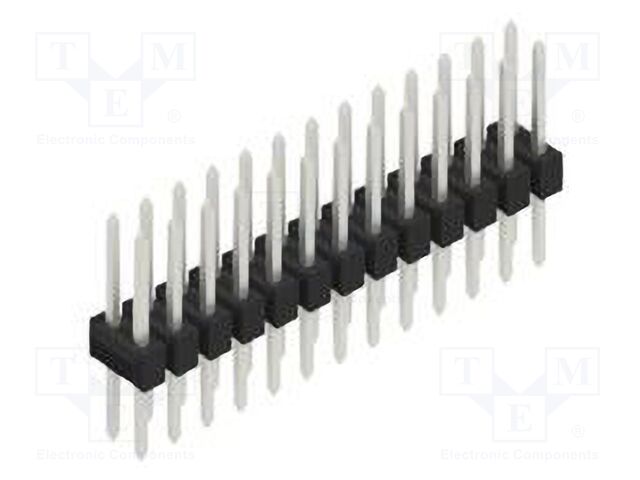 Connector: pin strips; pin header; male; PIN: 26; 2.54mm; THT; 2x13