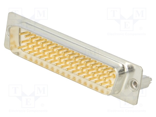 D-Sub; PIN: 50; socket; male; on PCBs,PCB snap; straight; THT