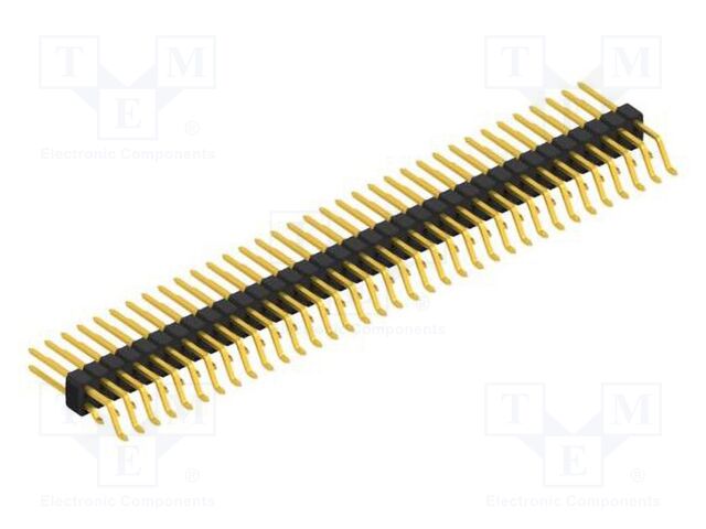 Connector: pin strips; pin header; male; PIN: 70; 2.54mm; SMT; 2x35