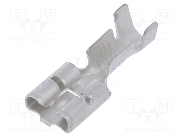 Terminal: flat; 6.3mm; 0.8mm; female; 1÷2.5mm2; crimped; for cable