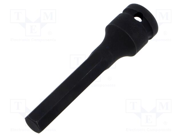 "IMPACT SOCKET LONG 1/2"" HEX 12mm x 100mm"