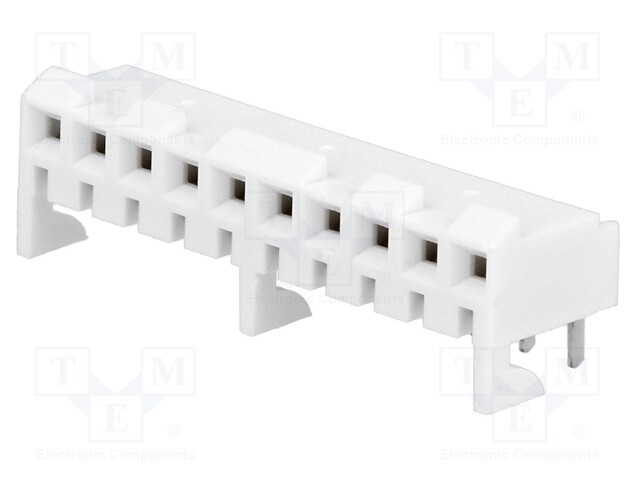 Socket; wire-board; female; 3.96mm; PIN: 10; THT; on PCBs