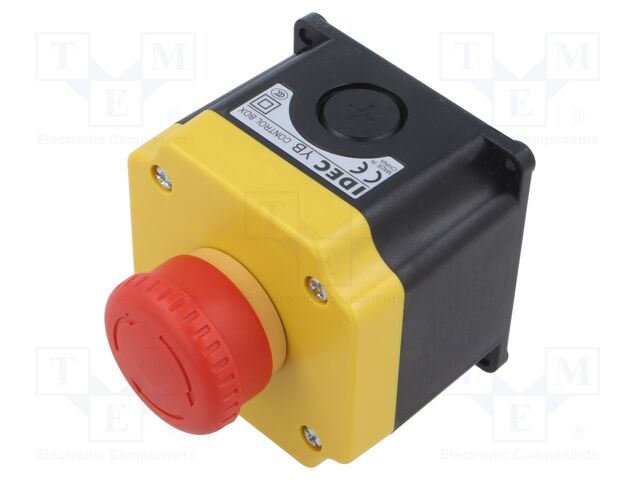 Control cassette; YW; plastic; IP65; Contacts: NC x2; Pos: 2