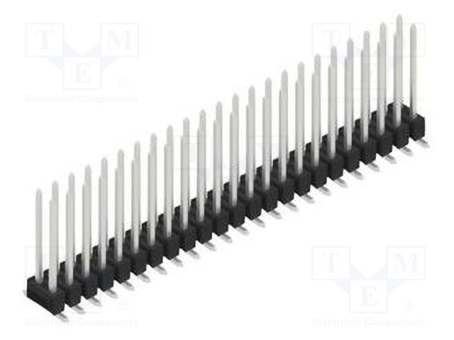 Connector: pin strips; pin header; male; PIN: 46; 2.54mm; SMT; 2x23