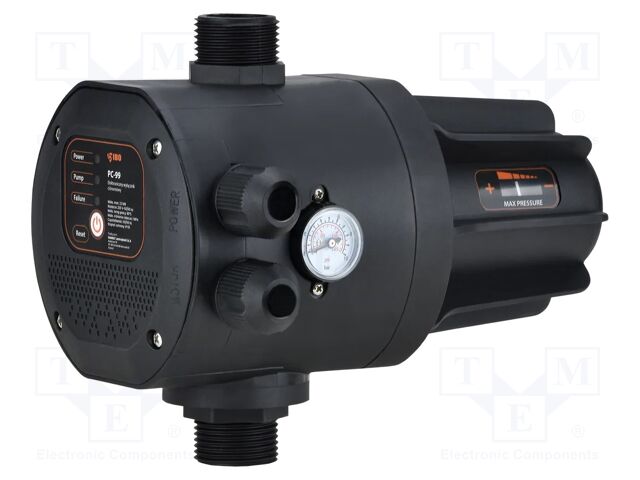 Pump controller with pressure reducer; 110÷230VAC; IP65; 2.2kW