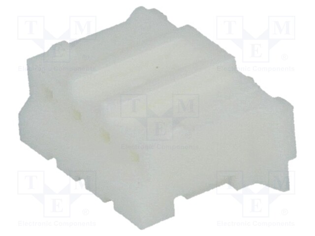Plug; wire-board; female; NXG; 2mm; PIN: 4; w/o contacts; for cable