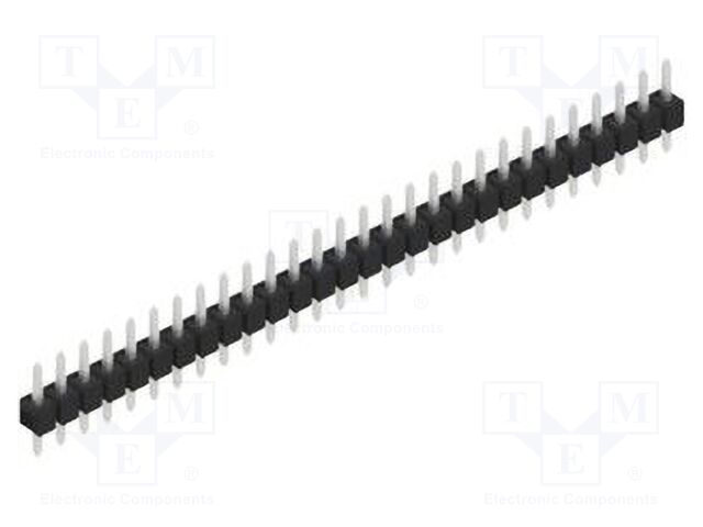 Connector: pin strips; pin header; male; PIN: 28; 2.54mm; THT; 1x28