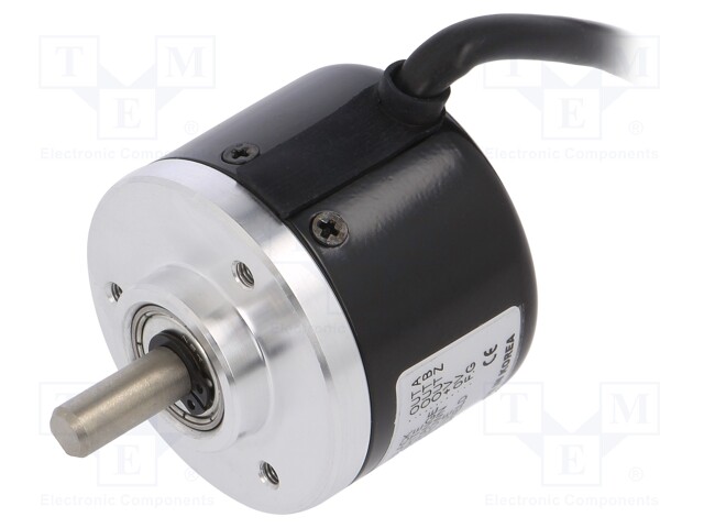 Encoder: incremental; Usup: 12÷24VDC; 3600imp/revol; shaft 6mm