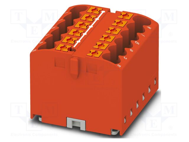 Splice terminal: rail; 24A; 450V; push-in; PA; L: 21.7mm; 0.14÷4mm2