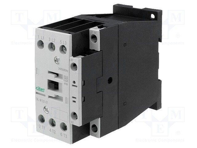 Contactor: 3-pole; NO x3; Auxiliary contacts: NC; 240VDC; 32A; 690V