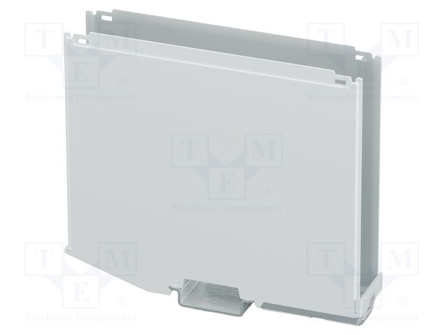Enclosure base; with terminals; grey; UL94V-0; ICS25; X: 108.35mm