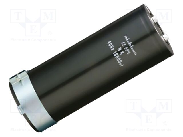 Capacitor: electrolytic; 10000uF; 350V; Leads: screw; 5000h; LNK