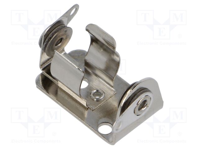 Holder; rivet,screw; Size: 1/2AA,CR14250; Batt.no: 1