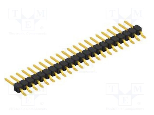 Connector: pin strips; pin header; male; PIN: 22; 2.54mm; SMT; 1x22