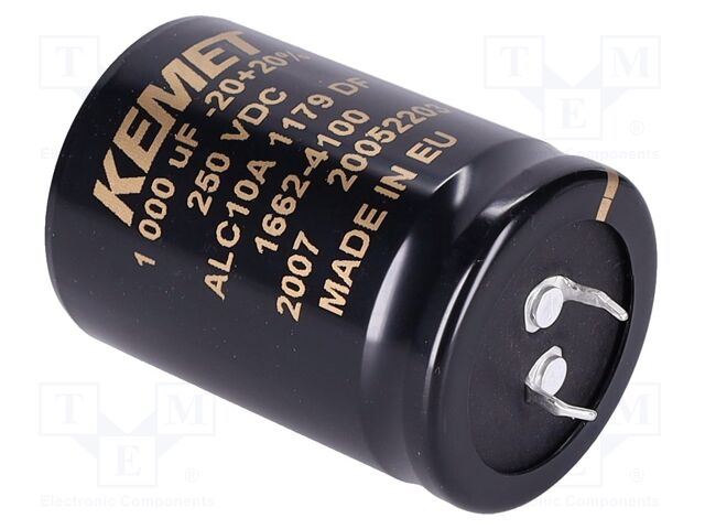 Capacitor: electrolytic
