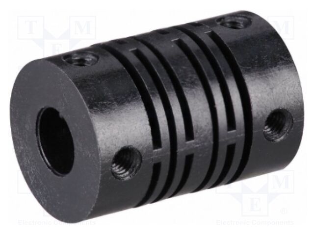 Coupling; Ø1: 8mm; Ø2: 8mm; plastic