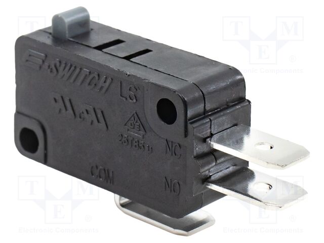 MICROSWITCH, PLUNGER, SPDT, 15A, 250VAC