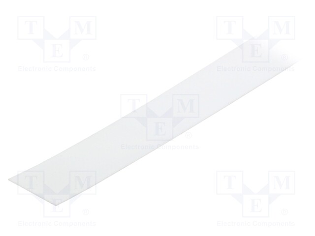 Cover for LED profiles; white; 1m; V: A9; slide