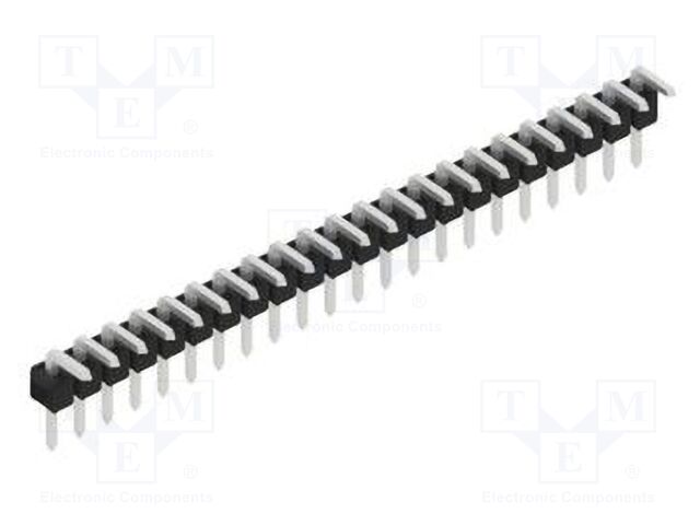 Connector: pin strips; pin header; male; PIN: 22; 2.54mm; THT; 1x22