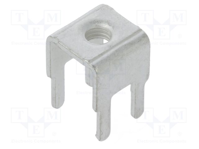 Terminal: screw terminal; THT,screw terminal; silver; 7.5x5mm
