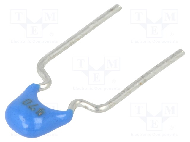 Capacitor: ceramic; MLCC; 47pF; 50VDC; C0G; ±5%; THT; 5mm