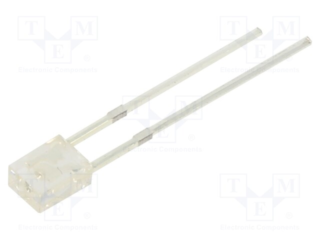 LED; rectangular; 2x3.2x4.15mm; red; 120÷180mcd; 120°; Front: flat