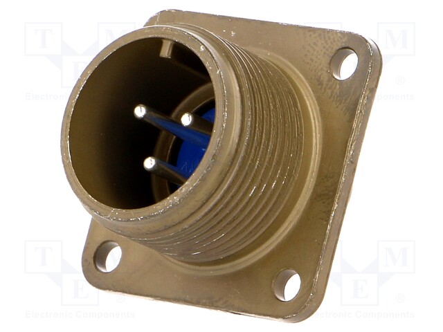 Connector: circular; Series: 97; socket; male; PIN: 3; silver plated