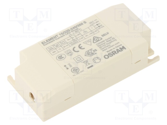 Power supply: switched-mode; LED