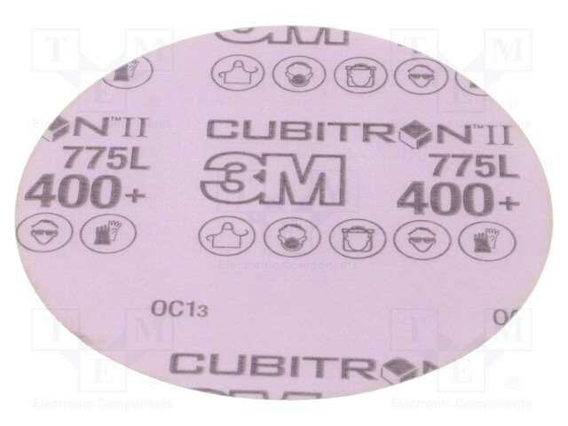 Wheel; 125mm; Granularity: 400; CUBITRON II