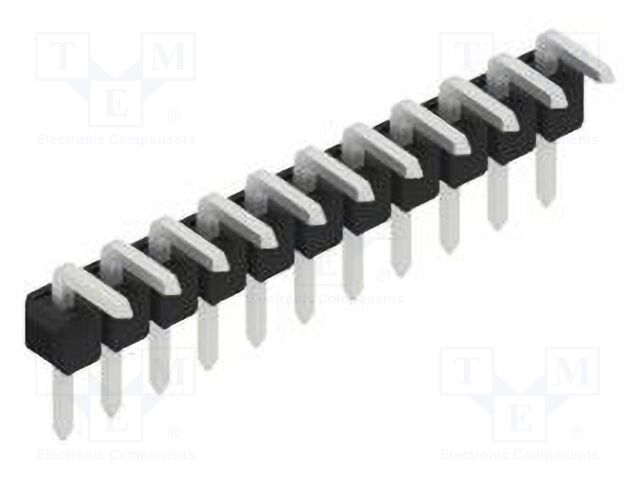 Connector: pin strips; pin header; male; PIN: 11; 2.54mm; THT; 1x11