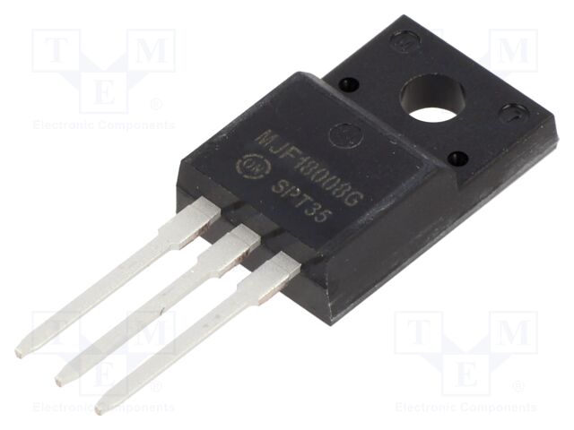 Transistor: NPN; bipolar; 450V; 8A; 45W; TO220FP