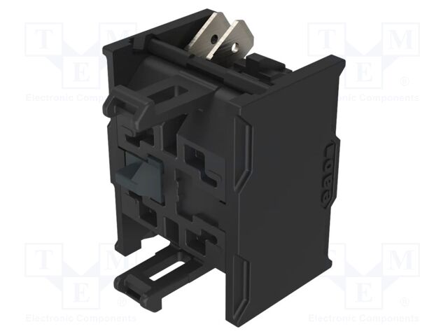 Contact block; 22mm; OptoHiT; front fixing; Contacts: NC; 500VAC