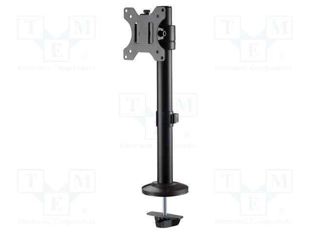 Holder; table edge; 8kg; 15÷32"; black; Dim: 114x126x462mm