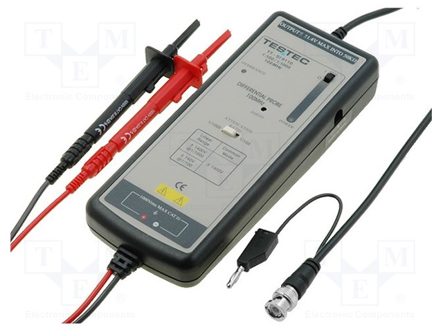 Oscilloscope probe; Band: ≤100MHz; Attenuator: 100: 1/1000: 1