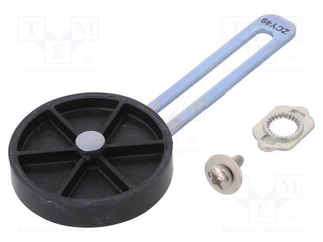 Driving head; adjustable lever, roller; Works with: ZCE01,ZCE05