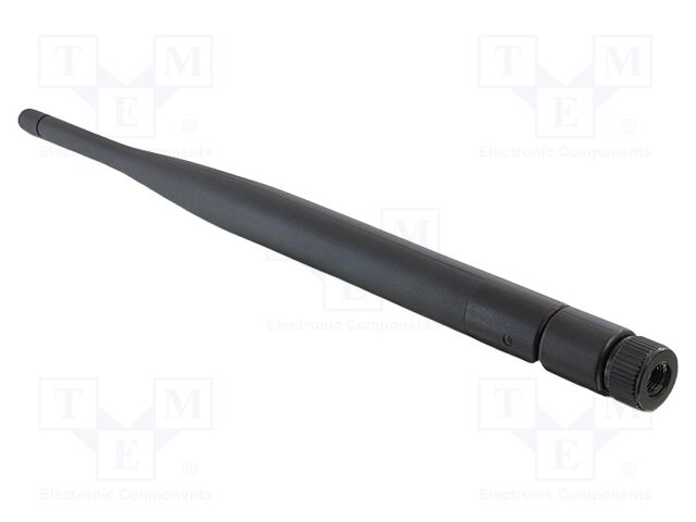Antenna; inner,WiFi; black; RP-SMA; screw-in; male; 50Ω; 5dBi