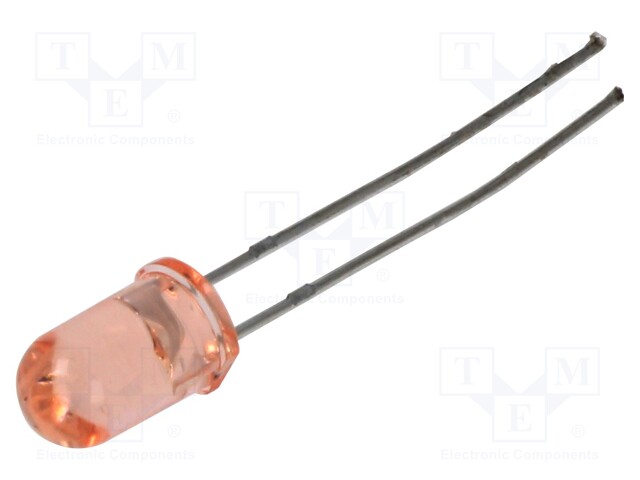 IR transmitter; 5mm; diffused,violet; 200W; 16°; λp max: 890nm; THT