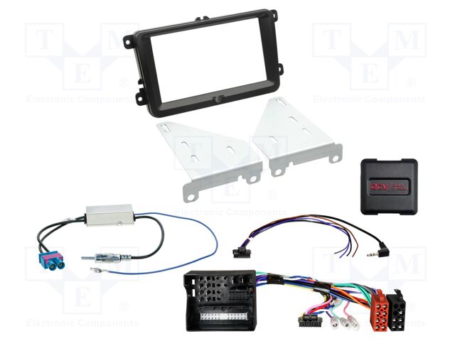 Adapter for control from steering wheel; Seat,VW; black