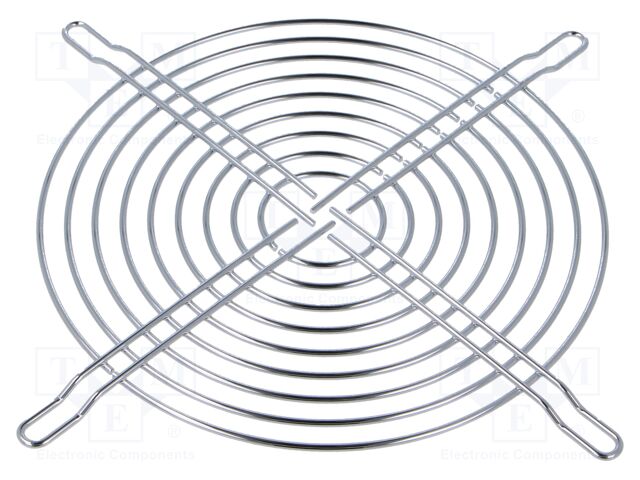 Guard; nickel plated steel; 172x172mm,Ø175mm,Ø190mm; screws