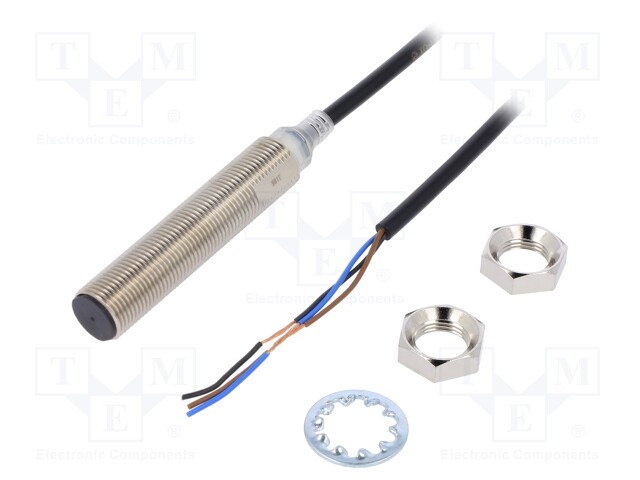 Sensor: inductive; Output conf: PNP / NO; 0÷9mm; 10÷30VDC; M12