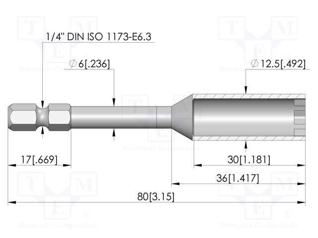 Tool: mounting tool; test needles