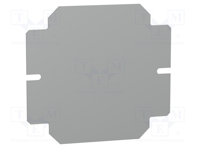 Mounting plate; galvanised steel; W: 150mm; L: 150mm; NSYSBM151512