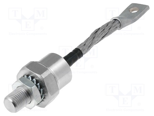 Diode: stud rectifying; 1.4kV; 2.2V; 100A; anode stud; DO205AC; M12
