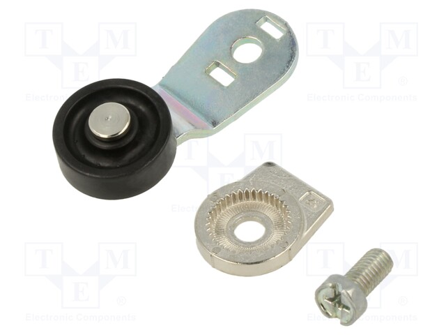 Driving head; lever R 40mm, plastic roller Ø20mm; FC/FD/FL/FP